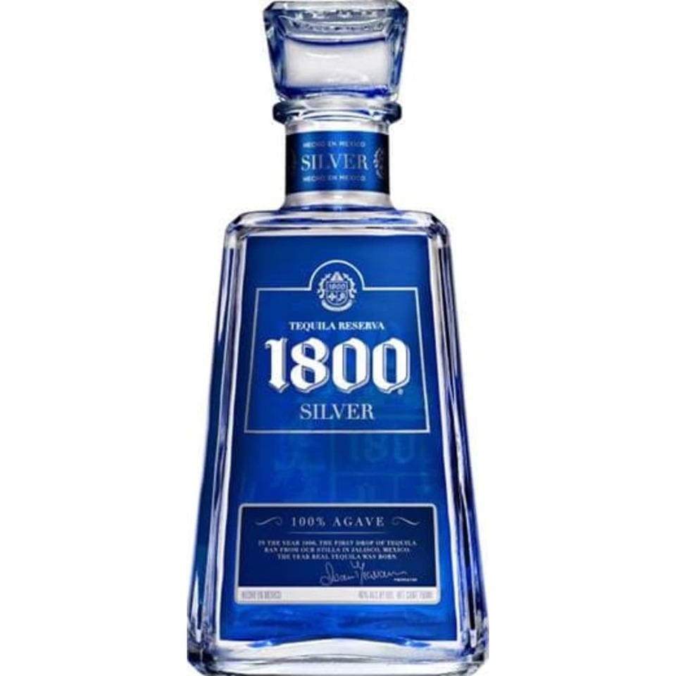 1800 Blanco Silver Tequila