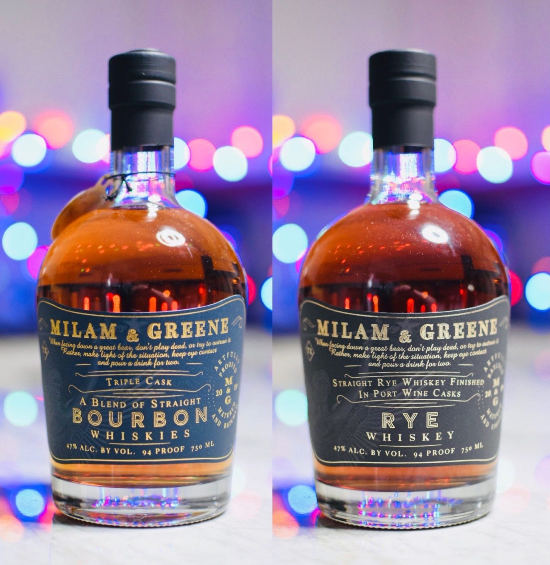 A LIVE Tasting of Milam &  Greene Triple Cask Bourbon and Rye Whiskeys ...