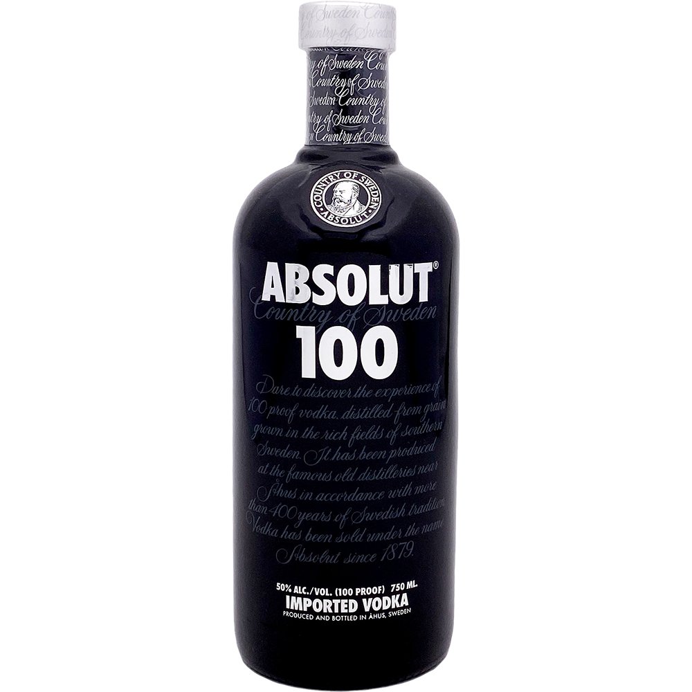 Absolut 100 Proof Black Vodka