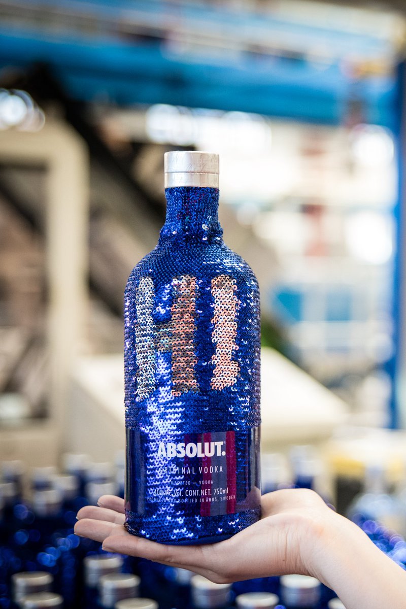 Absolut vodka made from