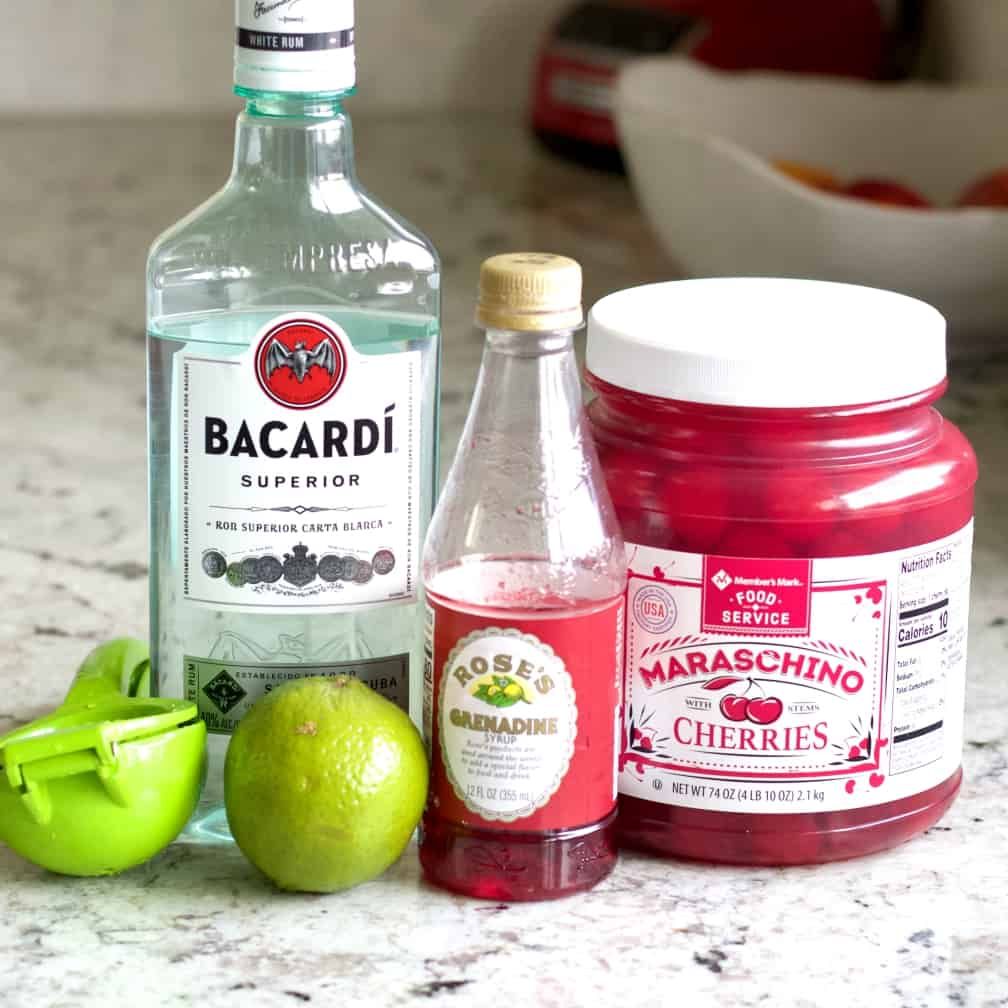 Bacardi Cocktail Recipe with Bacardi Rum: