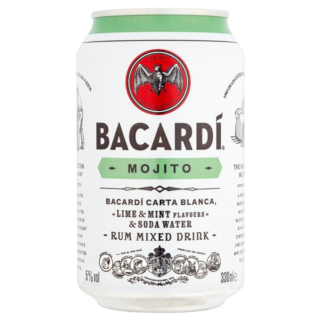 Bacardi Mojito 330ml from Ocado