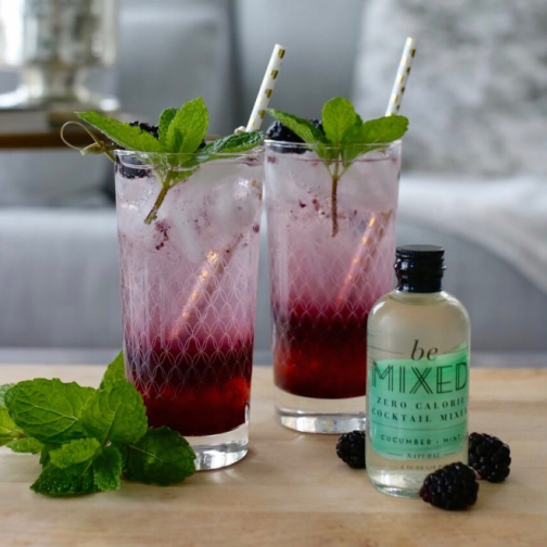 Blackberry Mint Mojito from Be Mixed