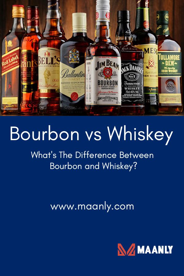 Bourbon vs Whiskey  What