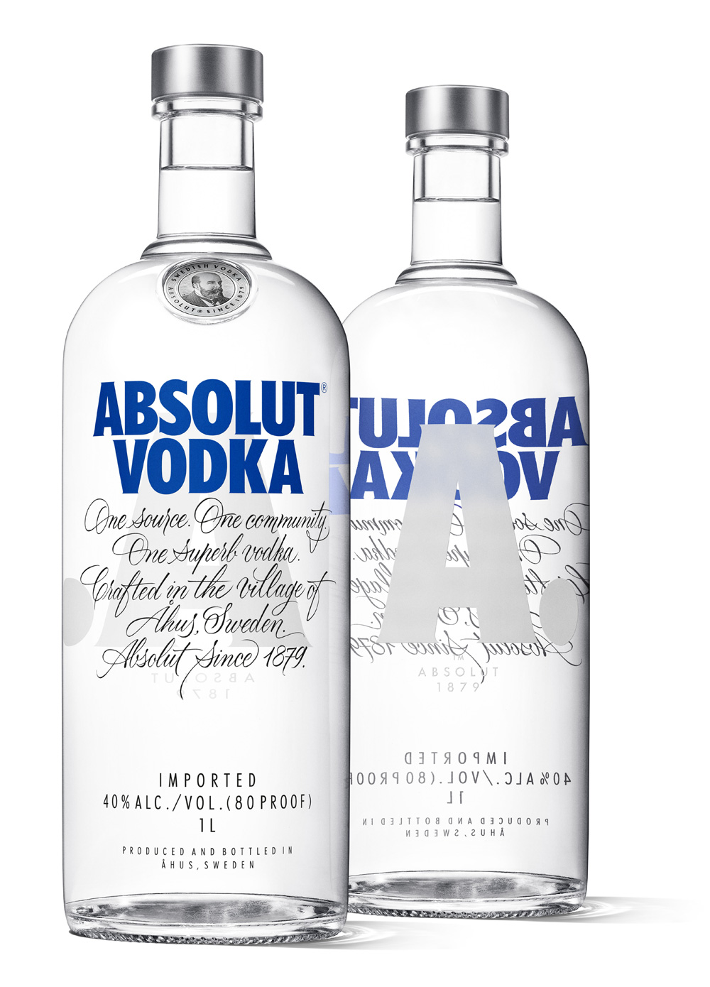 Brand New: New Packaging for Absolut Vodka by The Brand Union