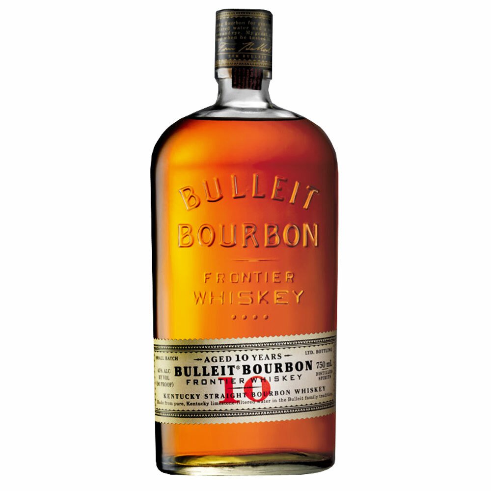 Bulleit Bourbon Frontier Whiskey Aged 10 Years 750ml ...