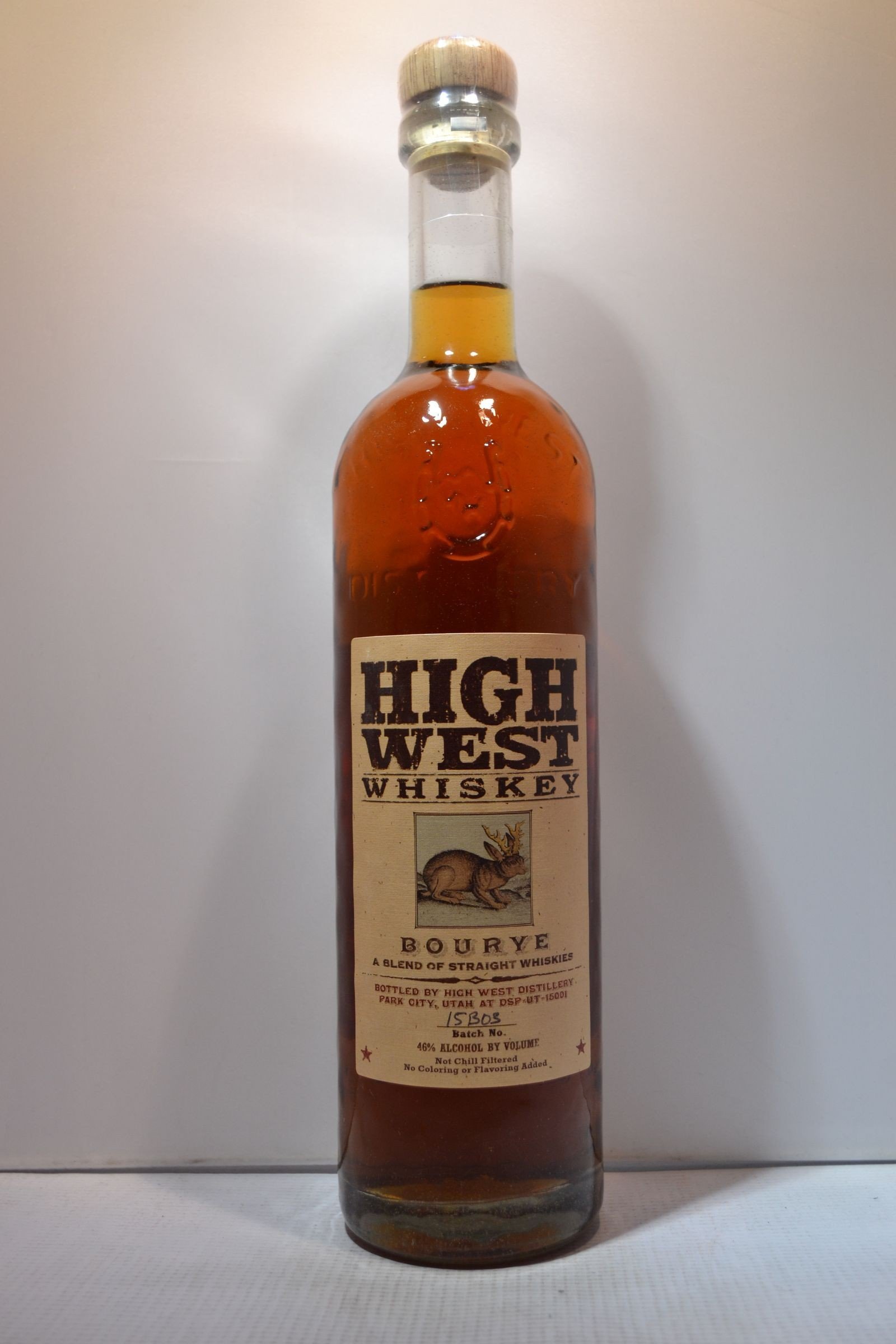 Buy HIGH WEST WHISKEY BOURYE LIMITED SIGHTING BLEND OF STRAIGHT WHISKEY ...