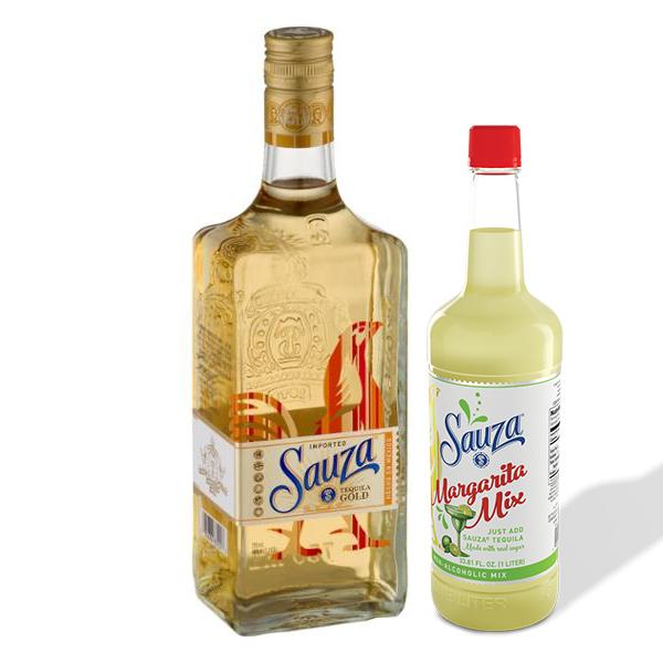 [BUY] Sauza Gold Tequila With 1 Liter Margarita Mix at ...