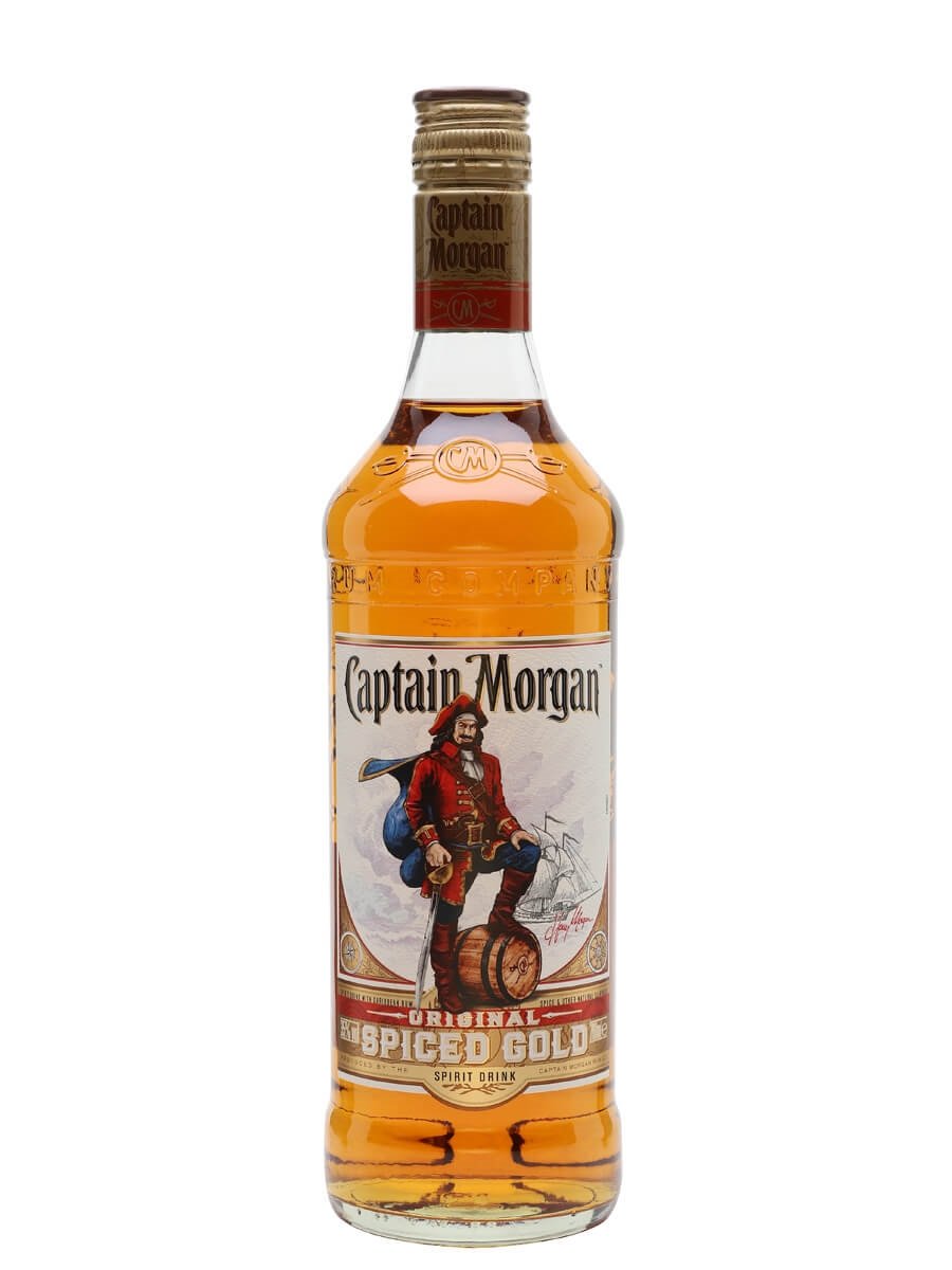 Captain Morgan Spiced Gold Rum Spirit Drink : The Whisky ...