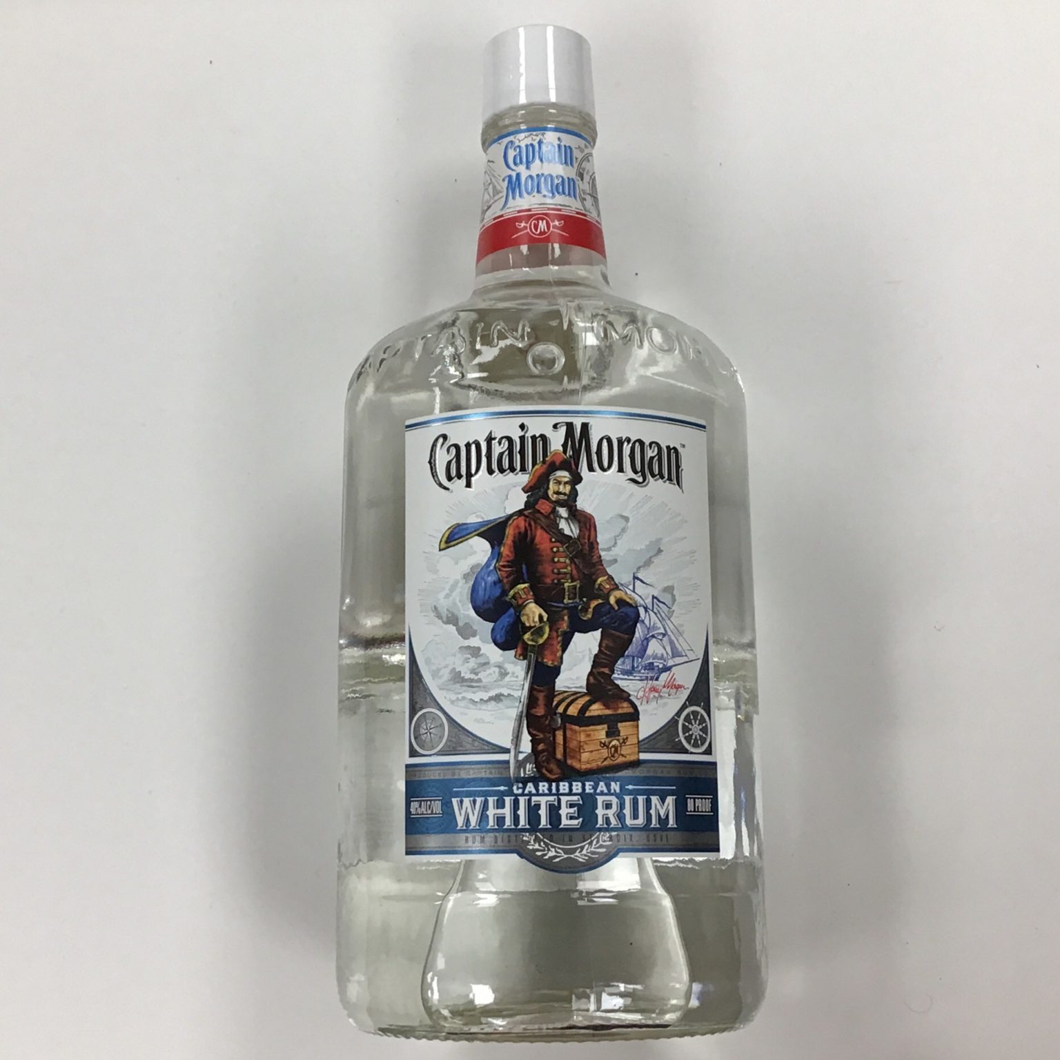 Captain Morgan White Rum  1.75L  Mr Liquor