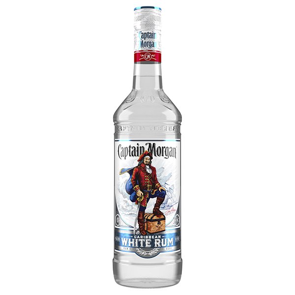 Captain Morgan White Rum 750ml  Vintage Liquor