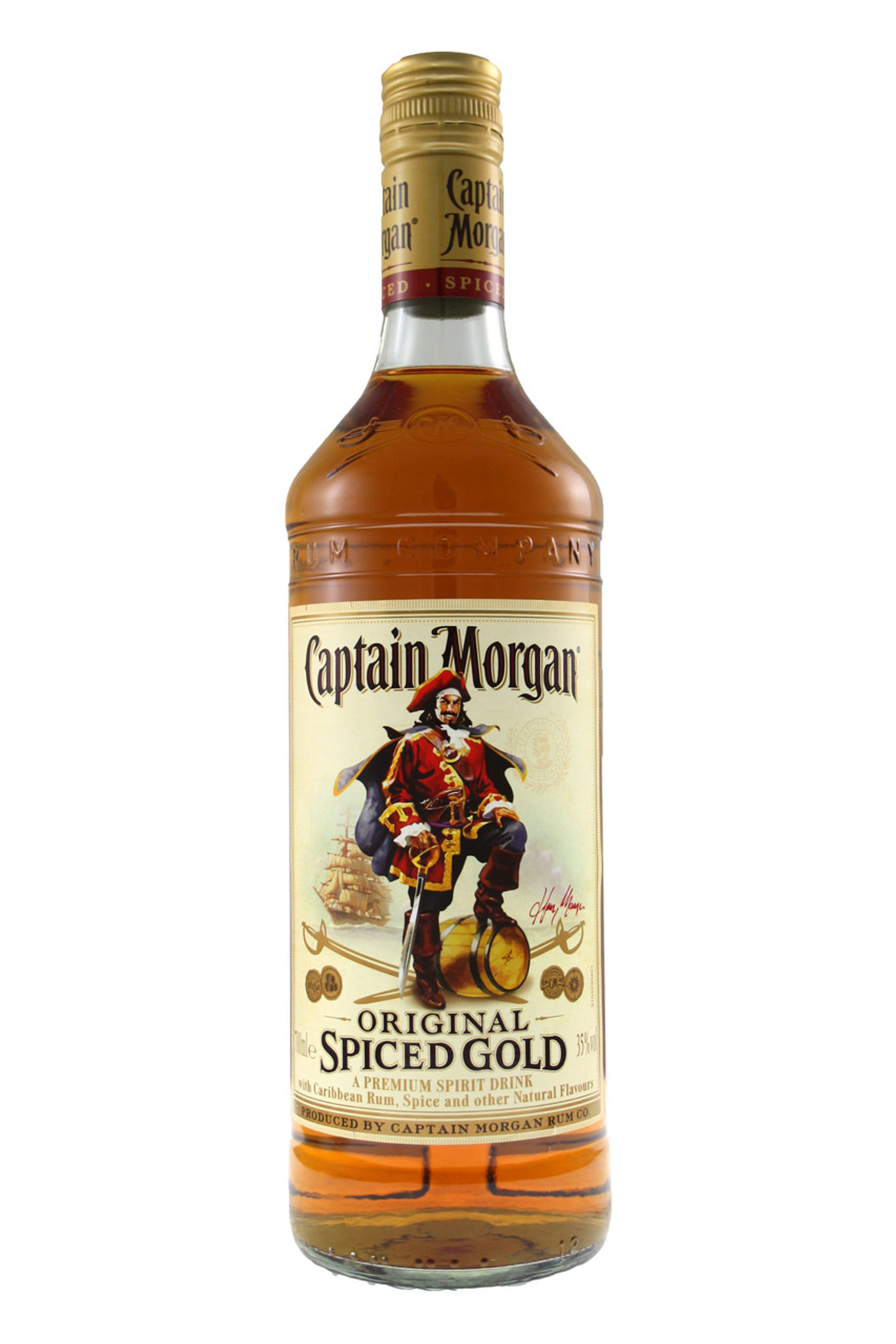 Captain Morgans Spiced Rum Captain Morgan from Fraziers Wine Merchants