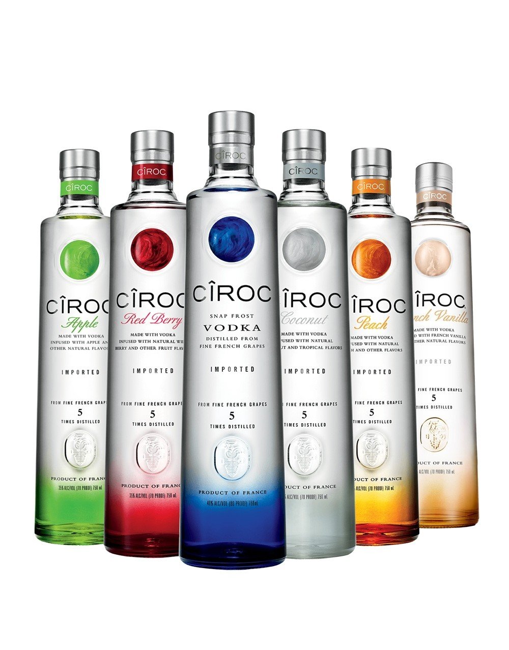 CÃROC Collection (6 bottles)