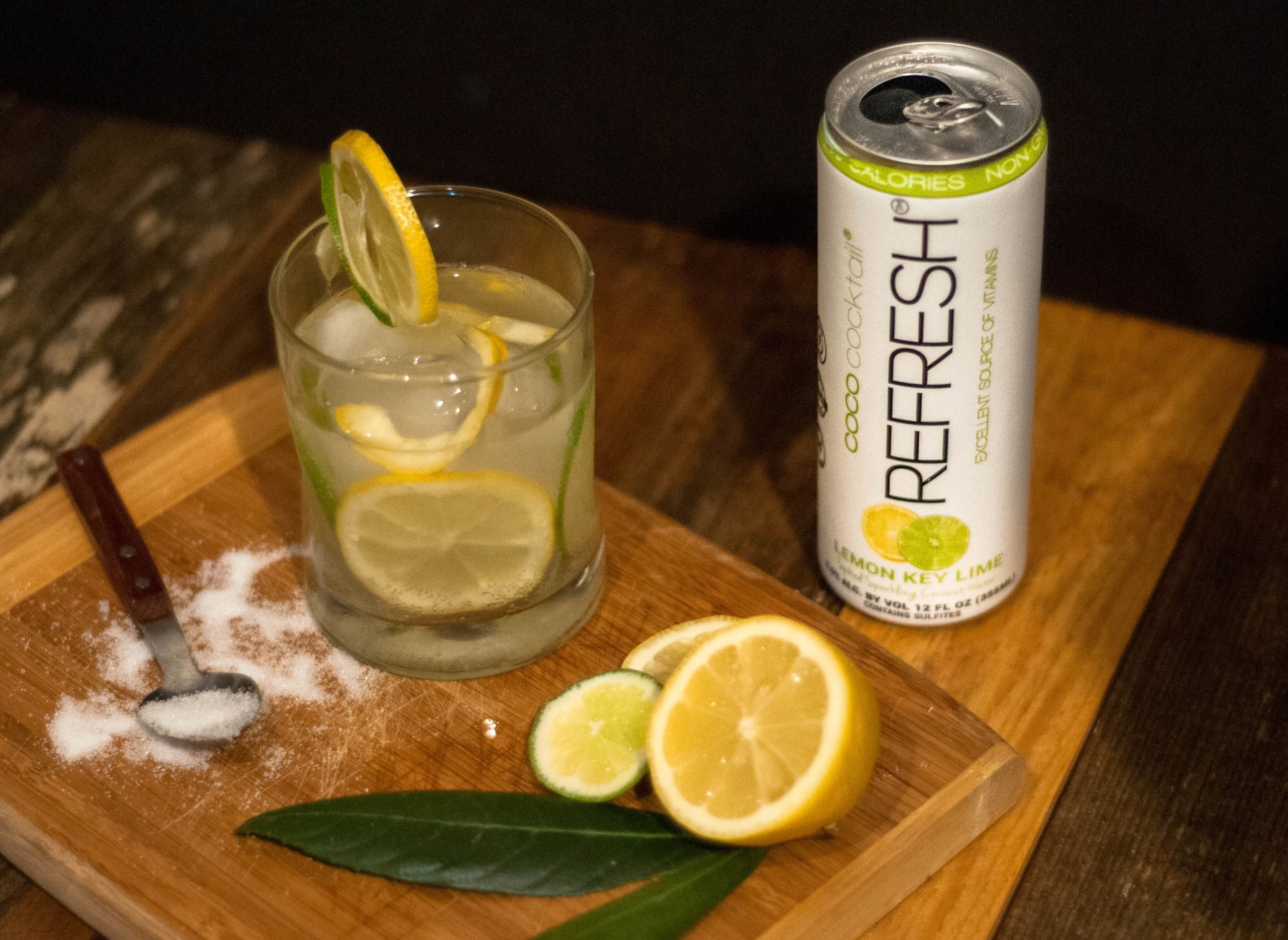 COCO Cocktail REFRESH... try mixing with a splash of lemon ...