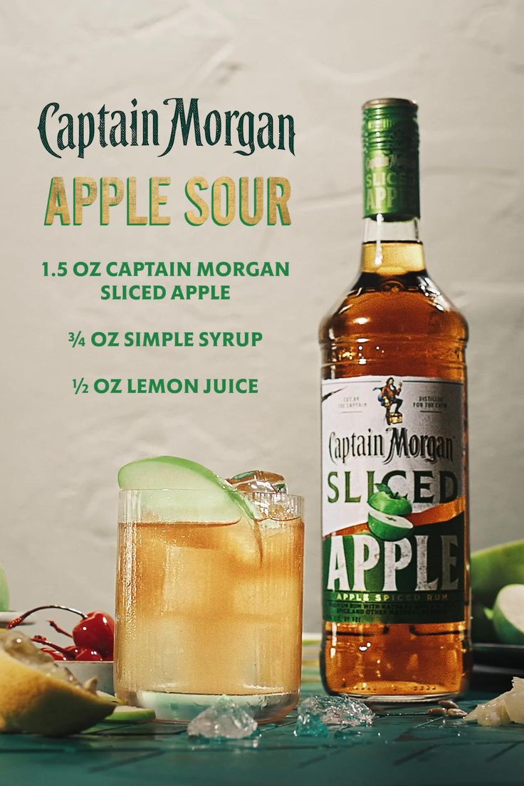 Crisp apple flavor, any way you slice it. Order Captain Morgan Sliced ...