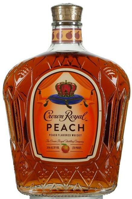 Crown Royal Peach Peach Flavored Canadian Whisky 750mL
