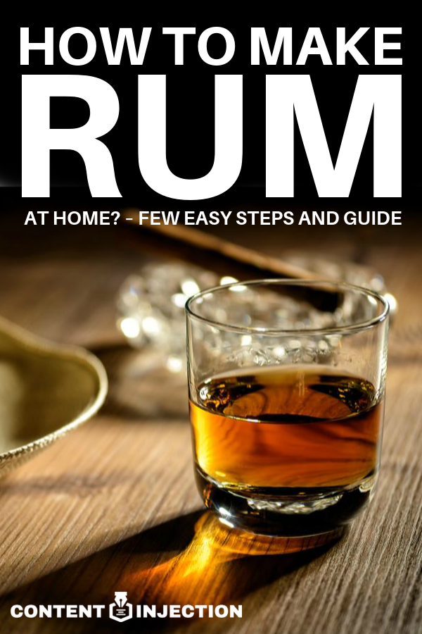Do you want to learn how to make rum? Well, you couldn