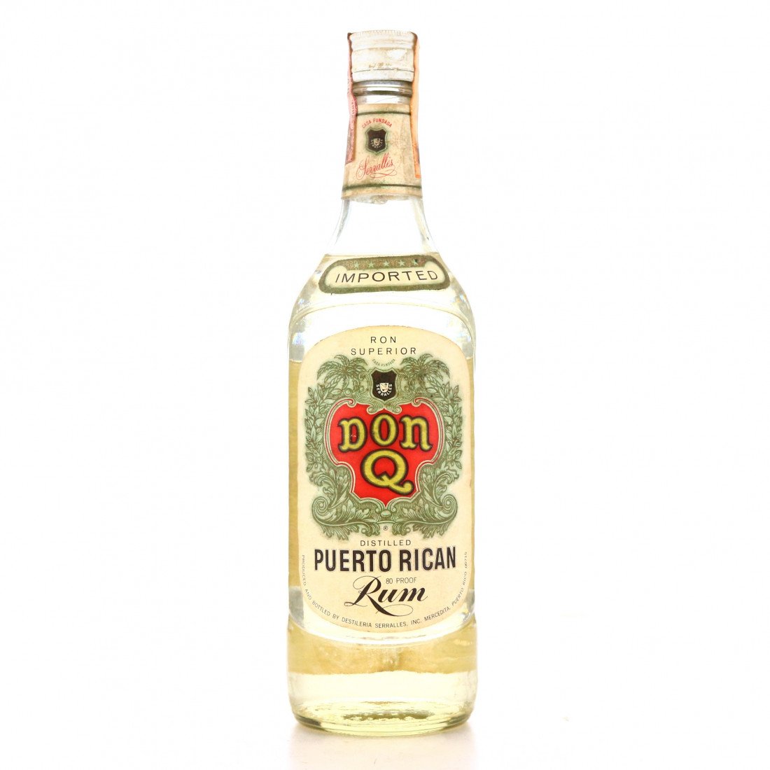 Don Q Puerto Rican Rum 1970s