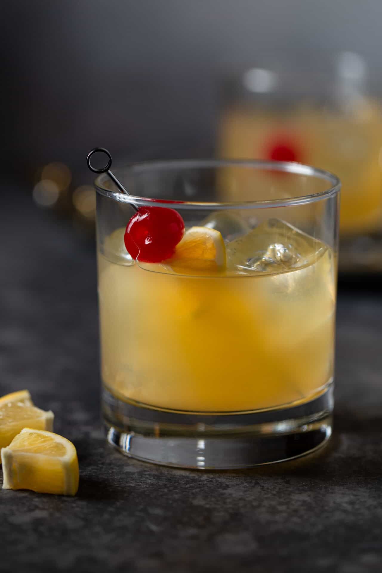 Everyone always asks for this Meyer Lemon Whiskey Sour ...