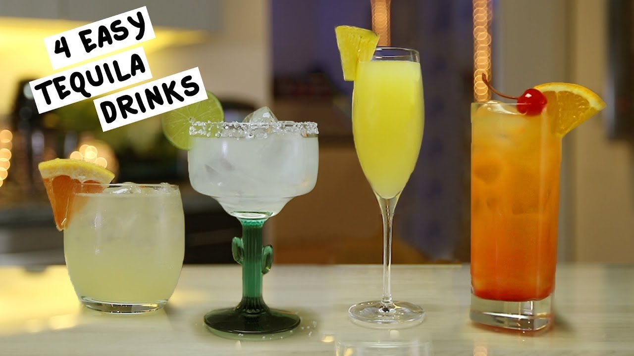 Four Easy Tequila Drinks