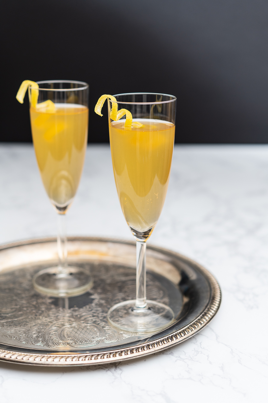 French 75 with Cognac  Random Acts of Comfort