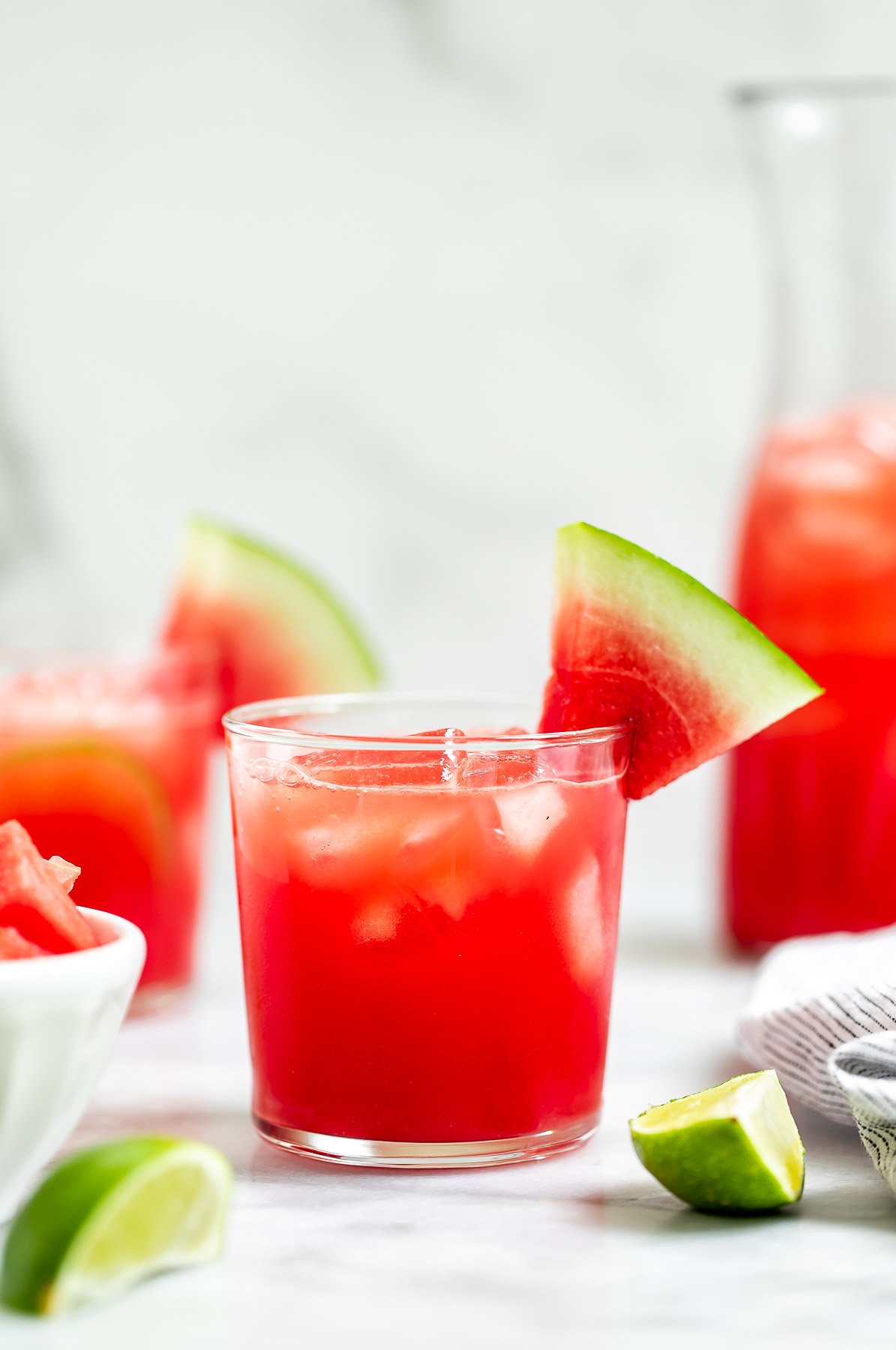 FRESH Watermelon Vodka Cocktail