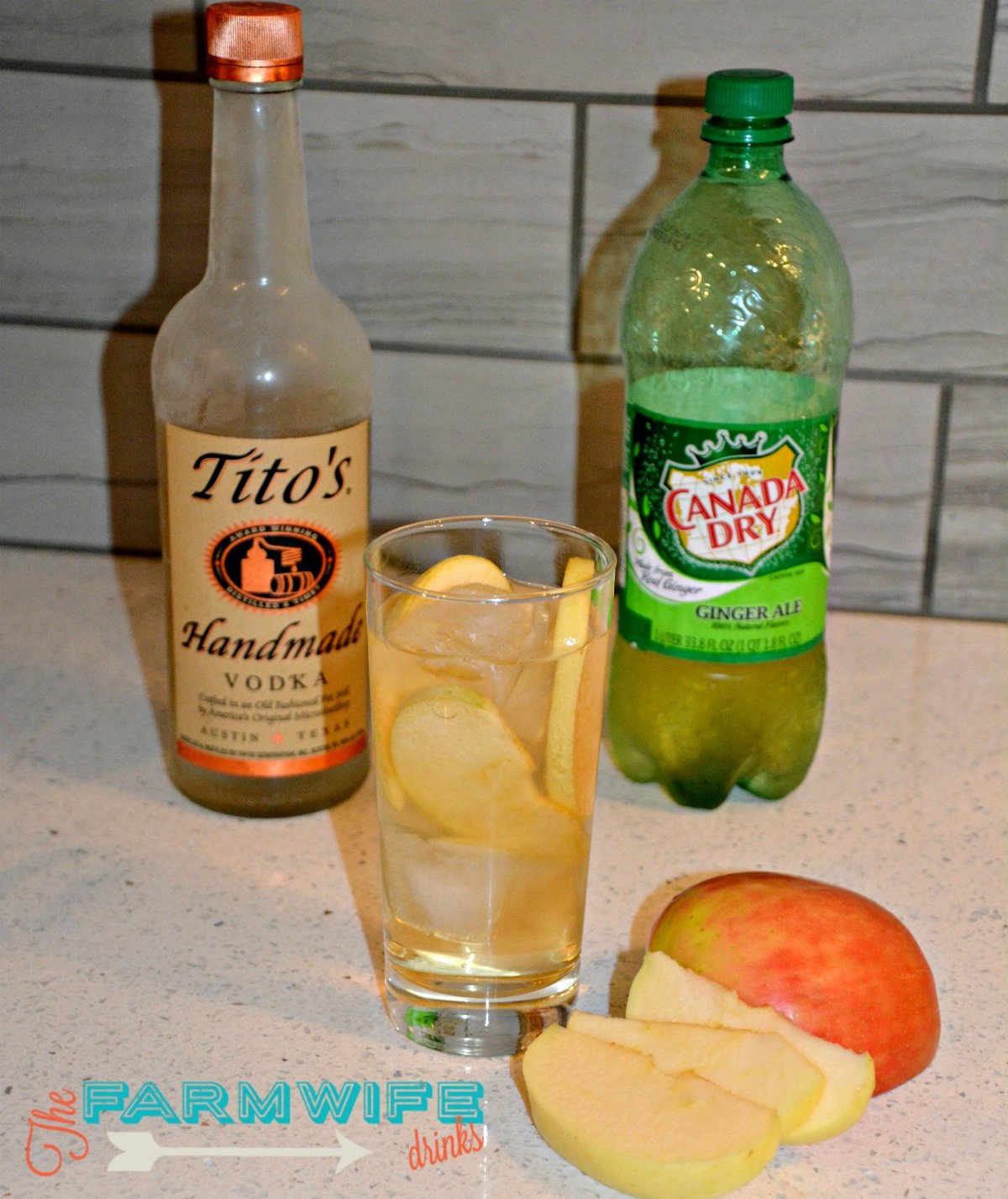 Ginger Apple Cocktail {Made with Apple Infused Vodka ...