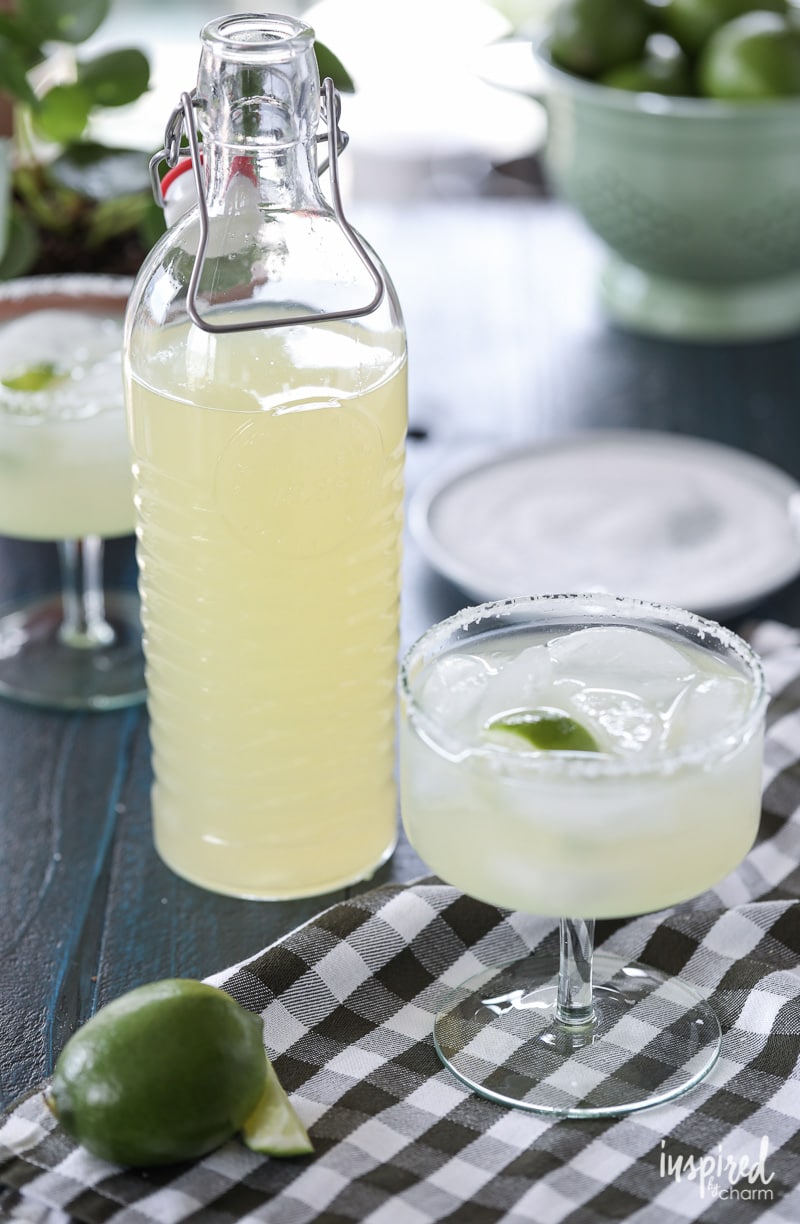 Homemade Margarita Mix Recipe