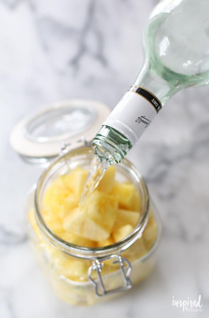 Homemade Pineapple Rum