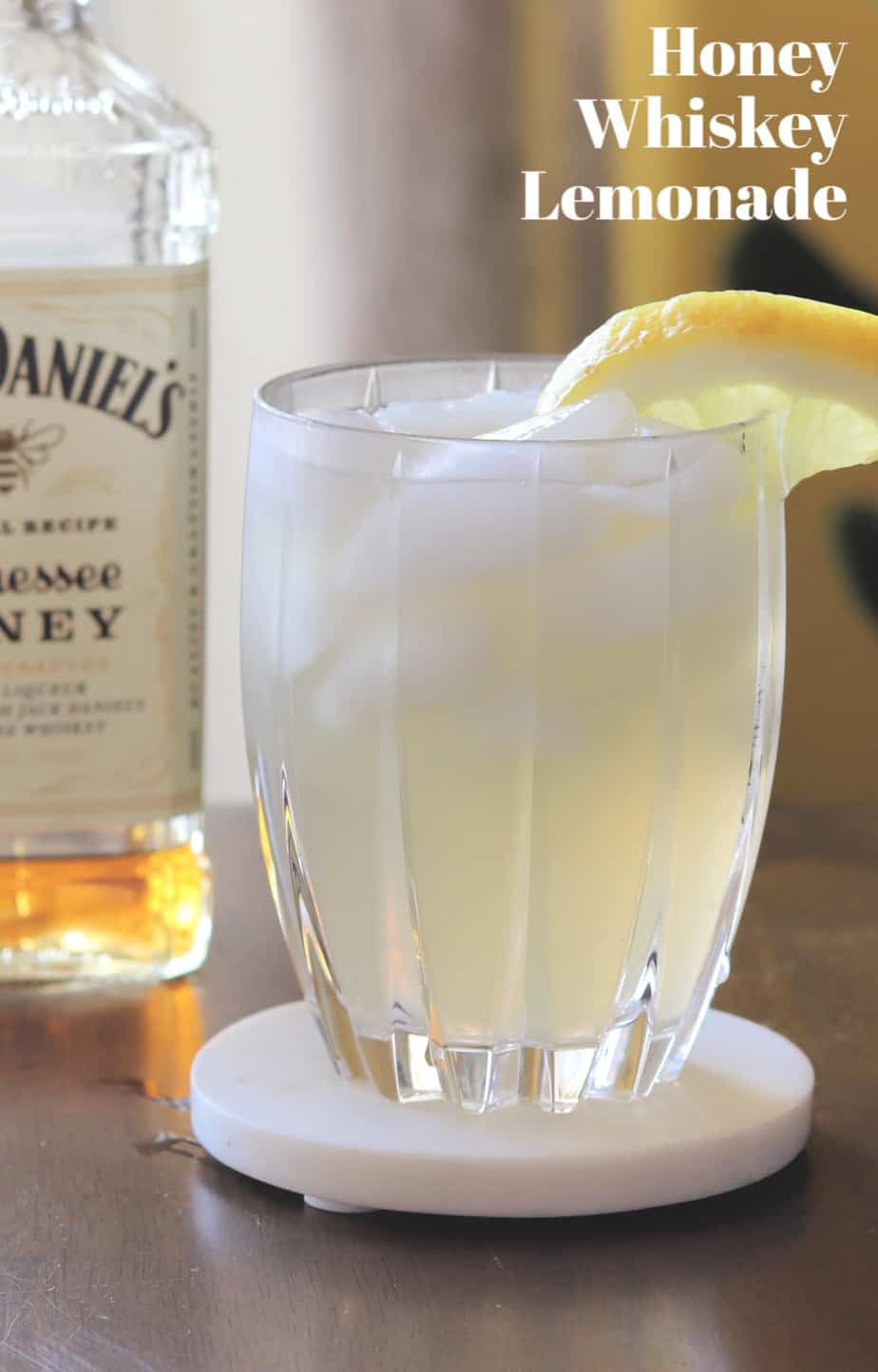 Honey Whiskey Lemonade Cocktail
