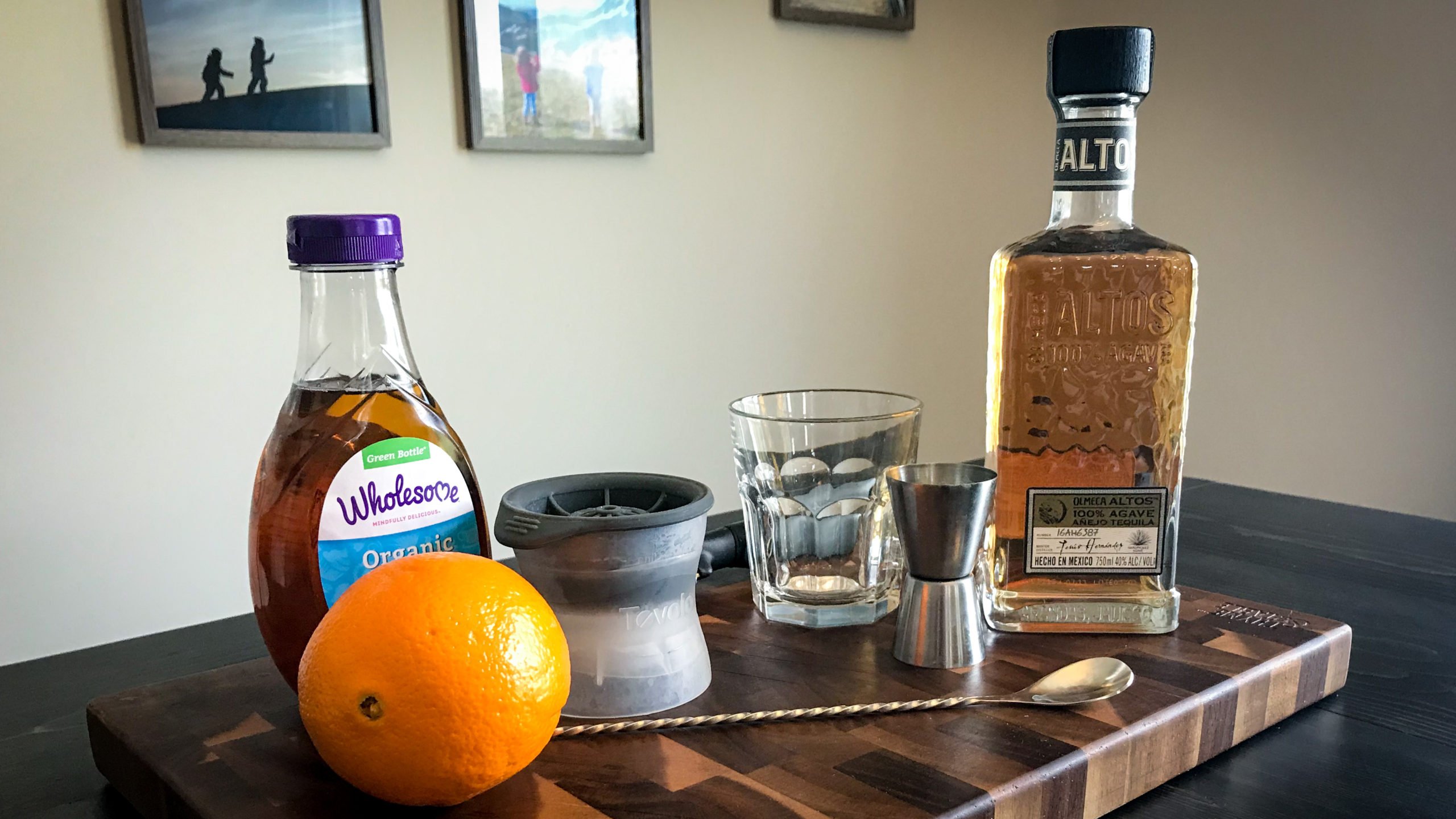 How to make a tequila old fashioned