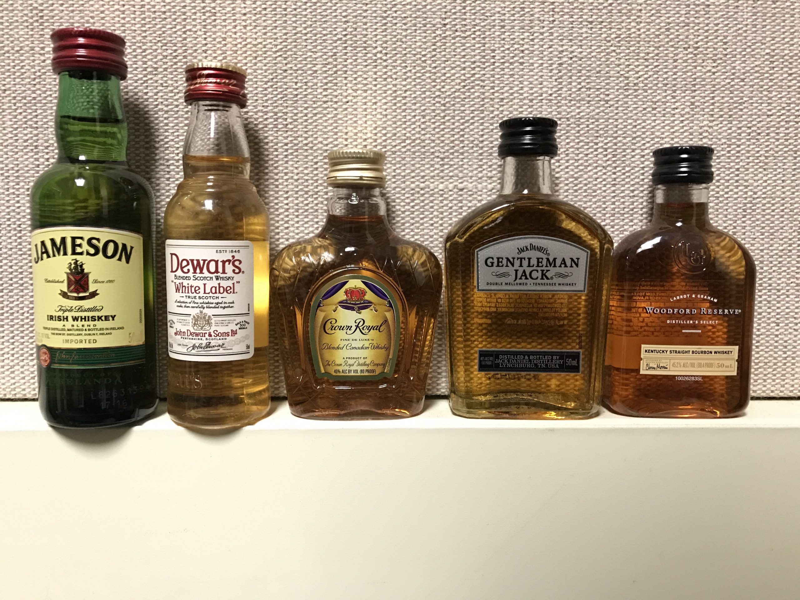 Irish, Scotch, Canadian, American, Bourbon. Which should I try first ...