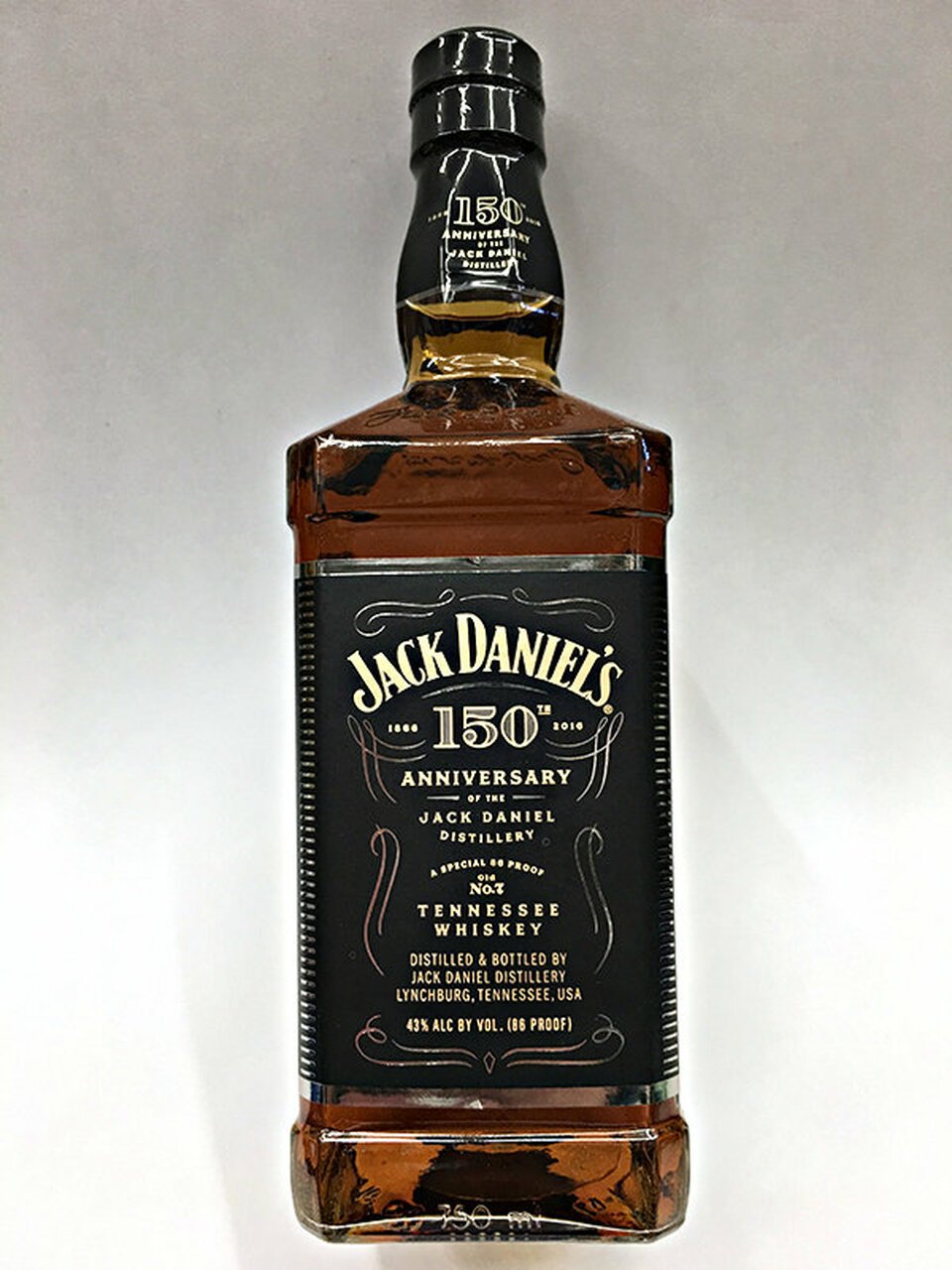 Jack Daniels 150th Anniversary Tennesee Whiskey 750ml ...