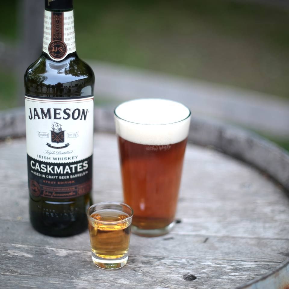 Jameson " Cask Mates"  Irish Whiskey  And BEER!!!....Two Things Made ...