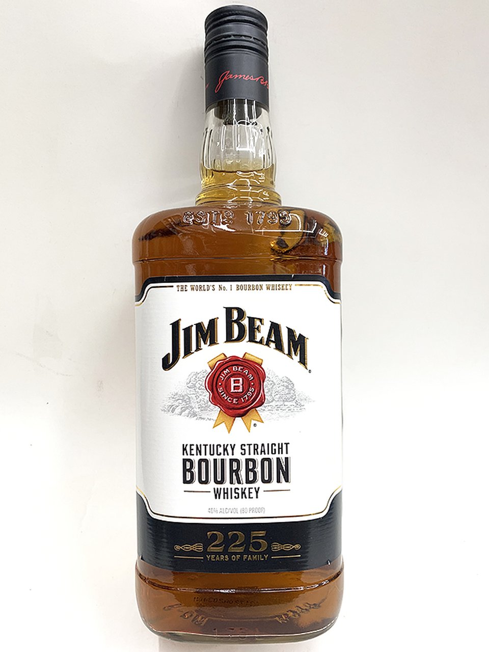 Jim Beam Bourbon Whiskey 1.75 Liter