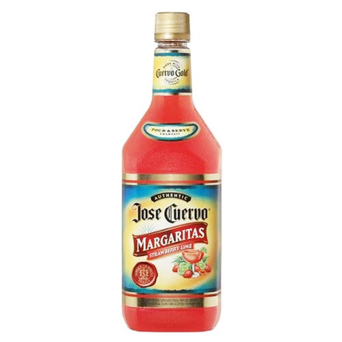 Jose Cuervo Strawberry Lime Margarita Ready To Drink (1.75L)  Siesta ...