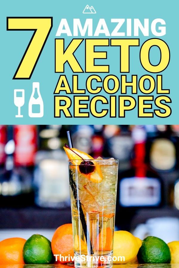 Keto Alcohol Recipes: 7 Drinks Safe for the Ketogenic Diet