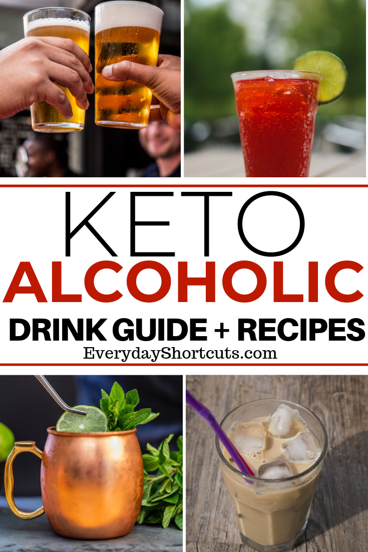 Keto Alcoholic Drink Guide + Recipes