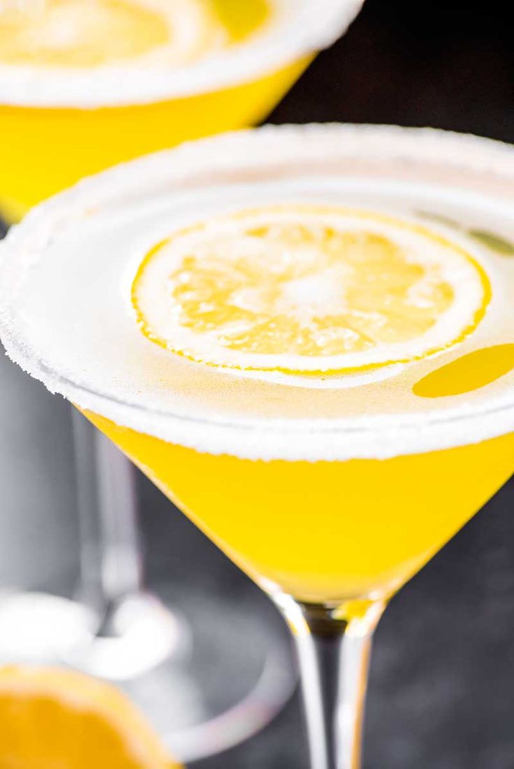 Lemon Drop Martini! A deliciously sweet lemon martini made ...