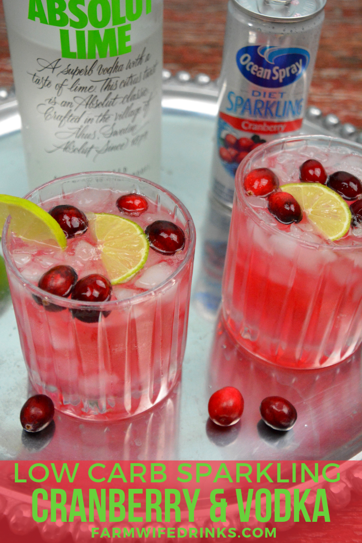Low carb cranberry and vodka I can have even on a low carb diet with ...