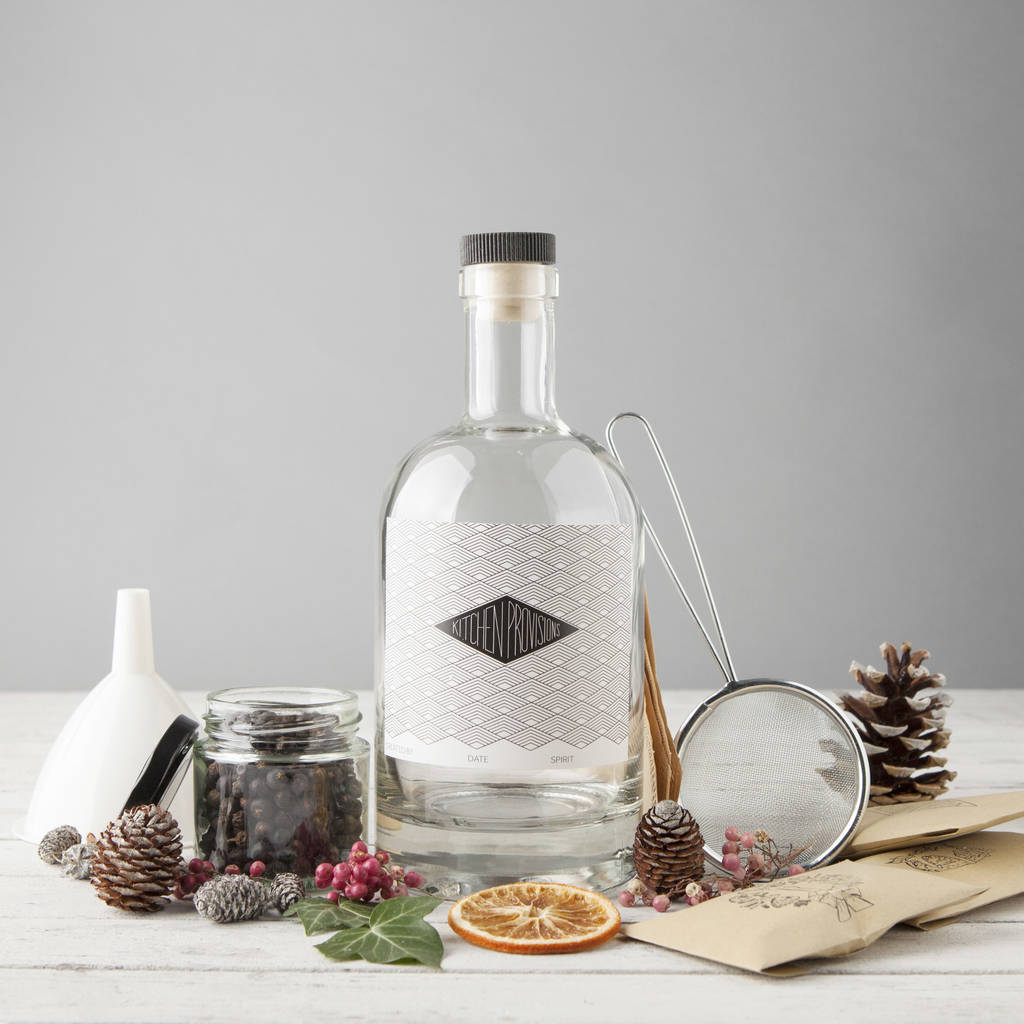make your own christmas gin kit by kitchen provisions ...