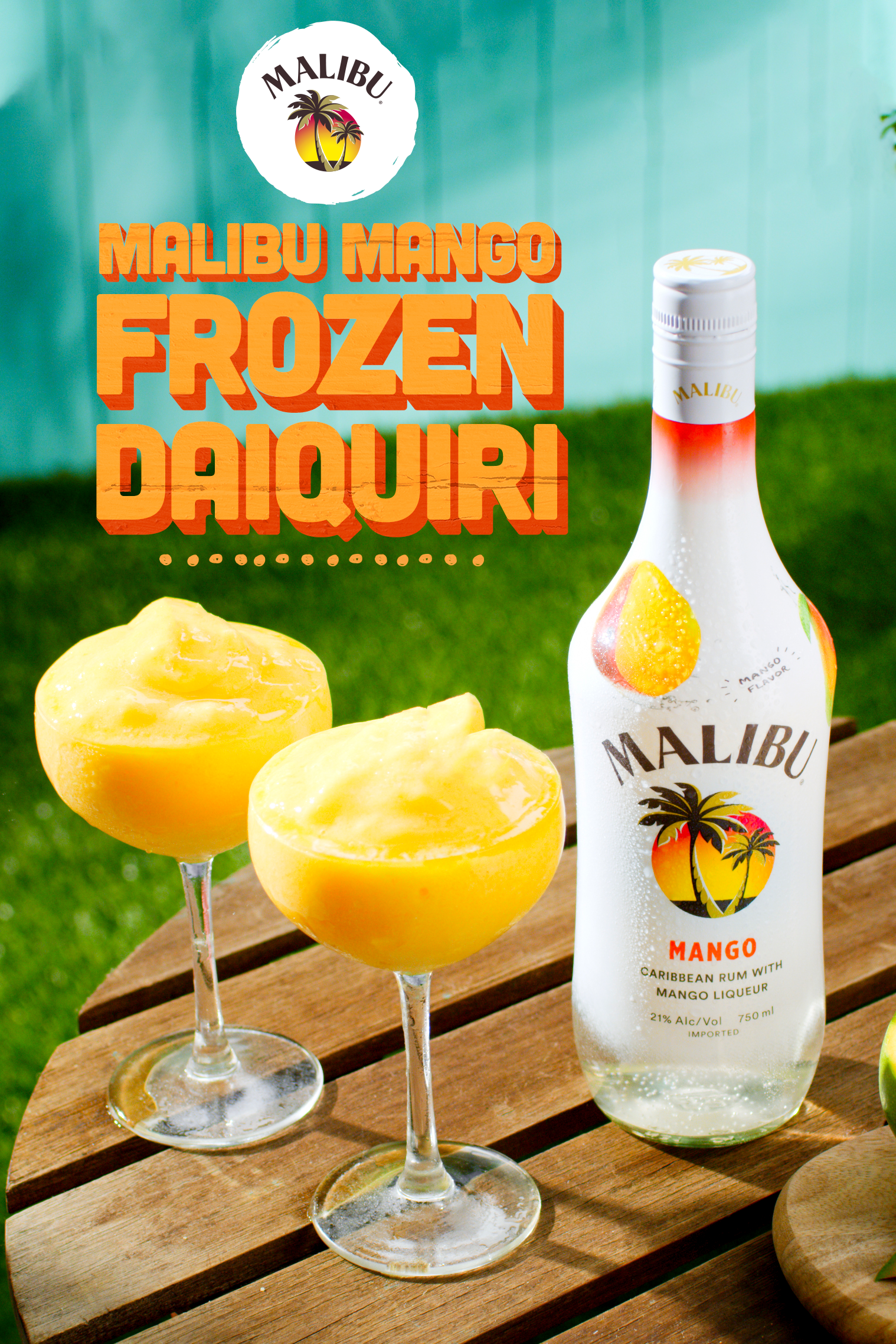 Malibu Mango Frozen Daiquiri