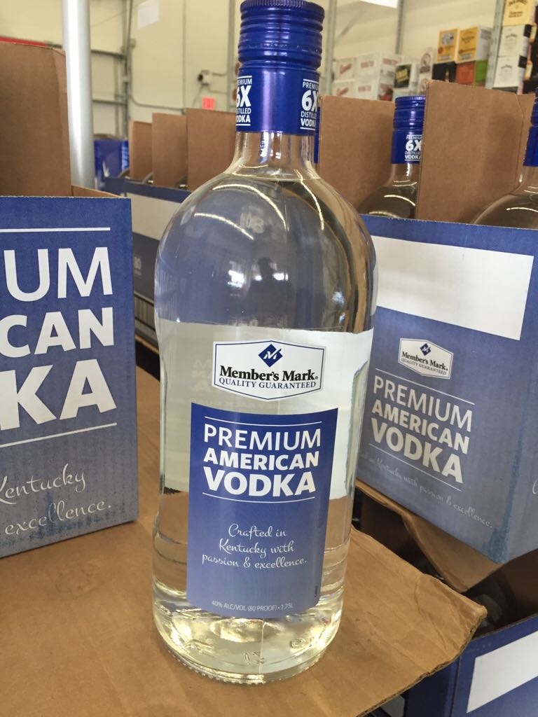 Members Mark Premium American Vodka Alcohol