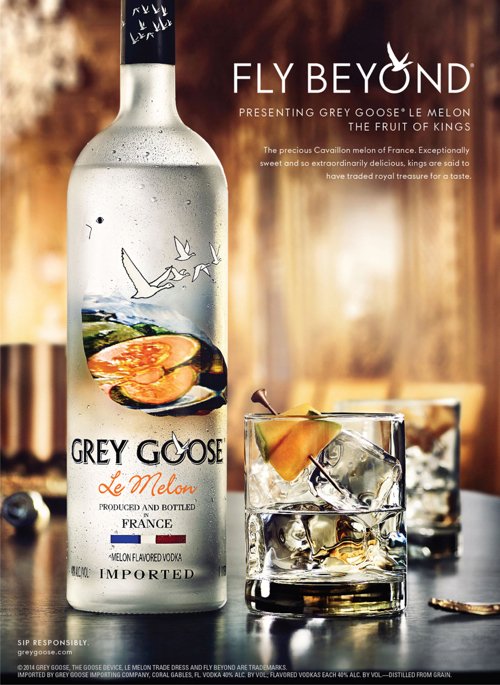NEW Grey Goose Le Melon Vodka