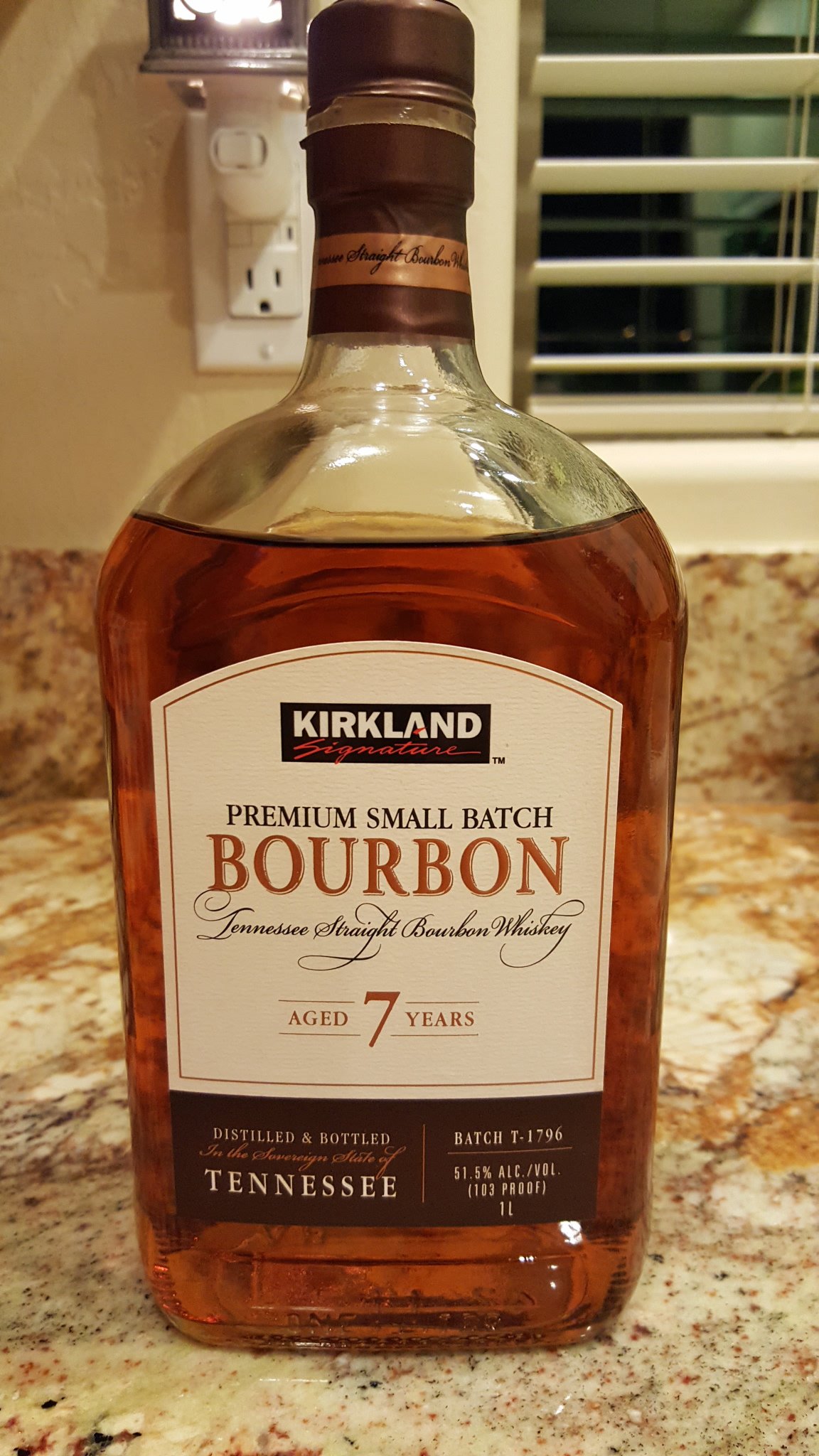 New Kirkland (Costco) Tennessee Whiskey