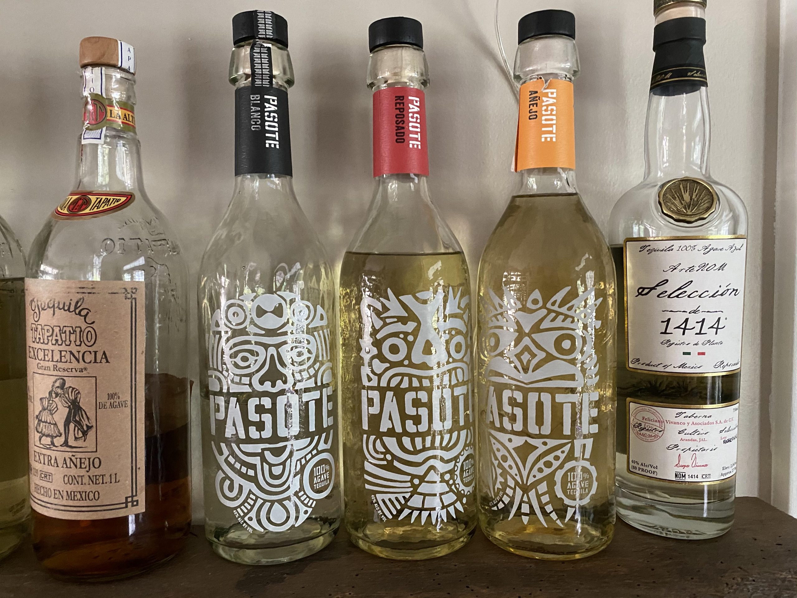 Pasote. Traditionally made. : tequila