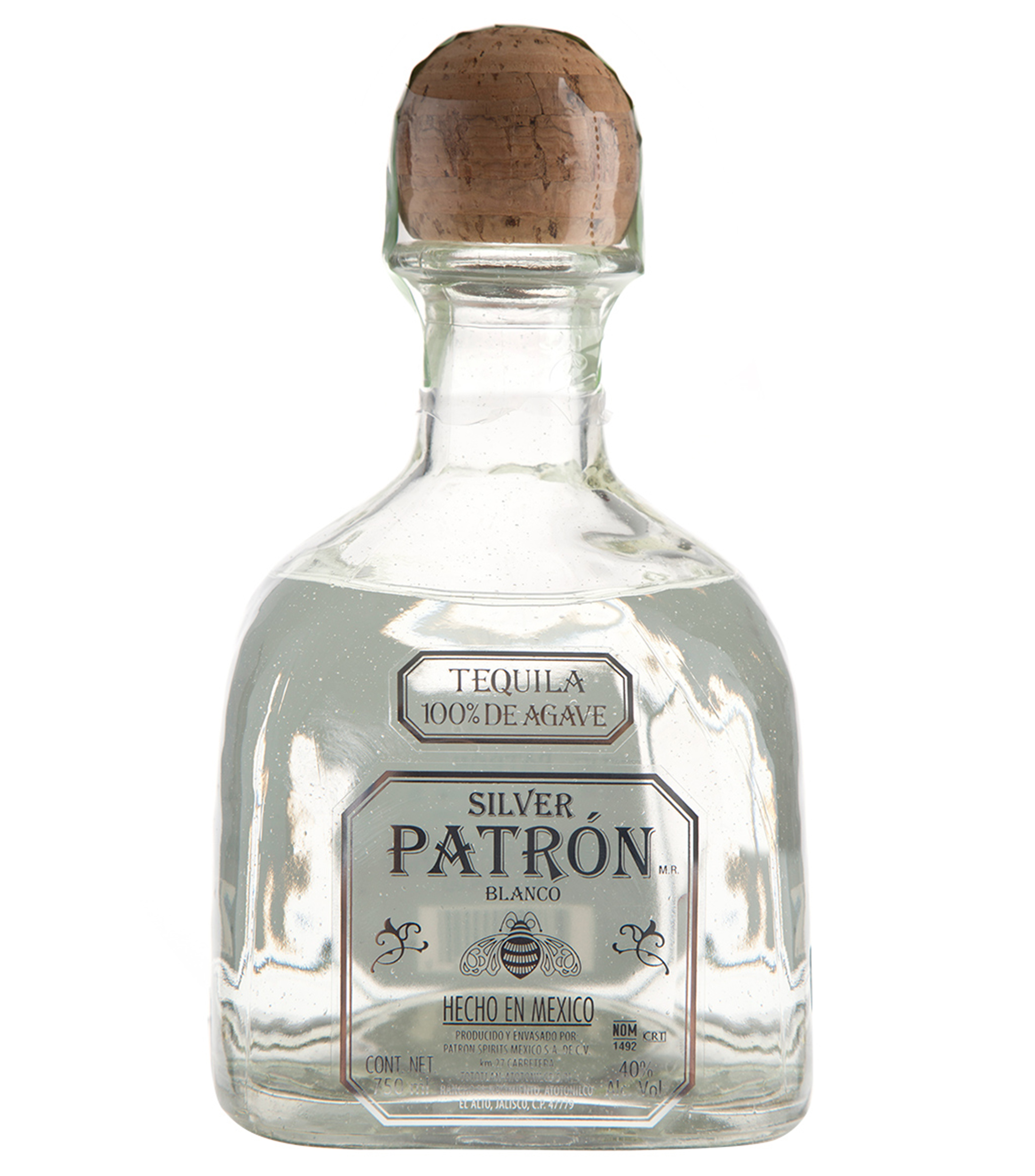 Patrón Tequila Blanco Silver Patrón, 750 ml