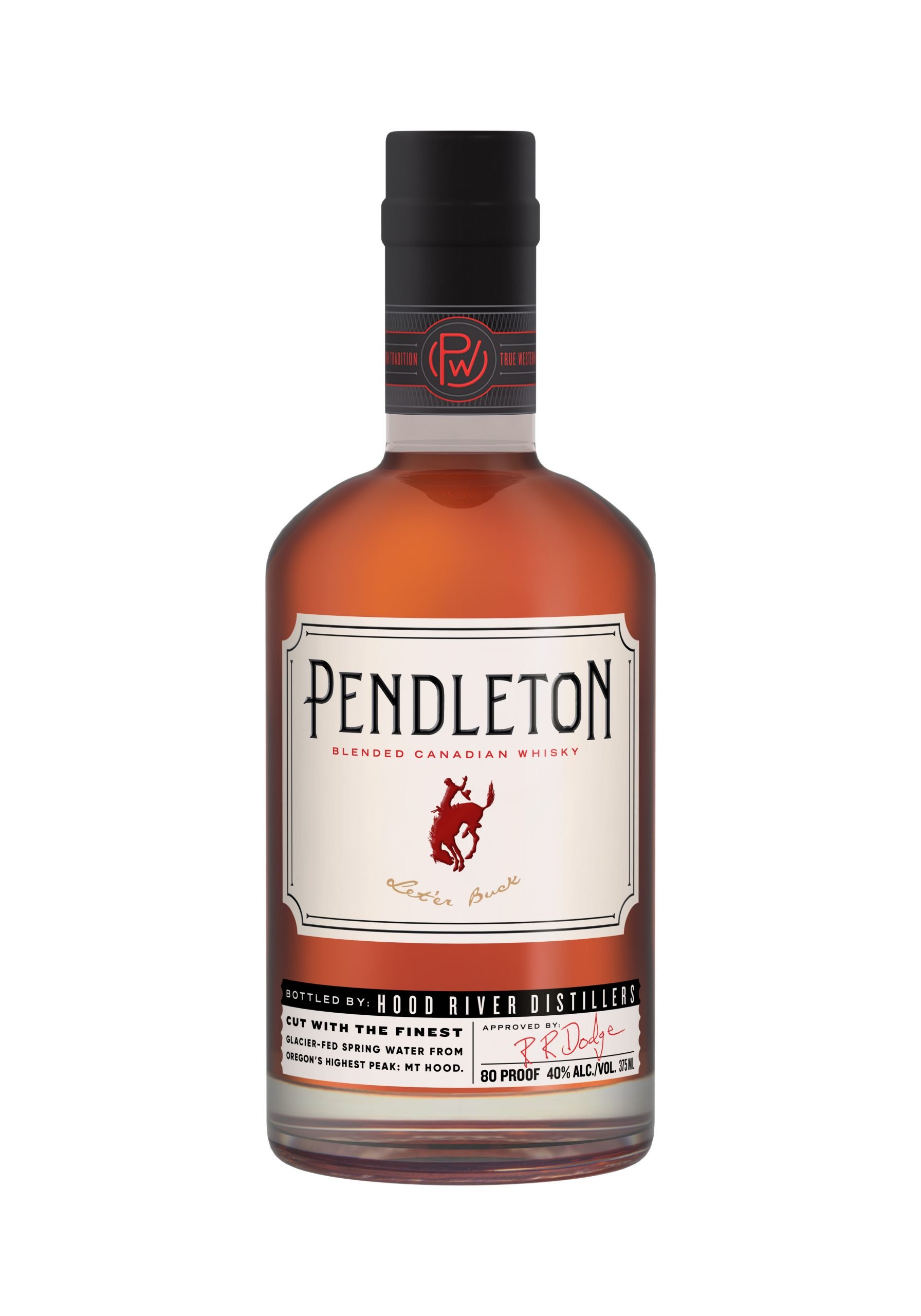 Pendleton Canadian Whiskey 375ml Glass