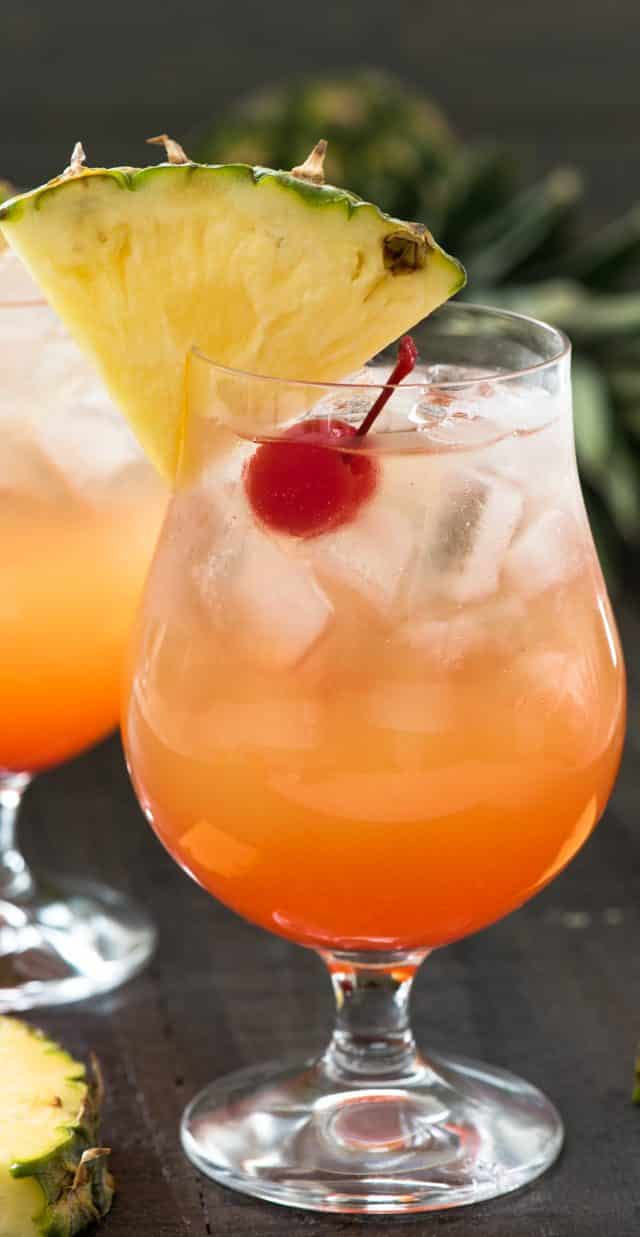 Rum Punch Recipe (for one or for a crowd)