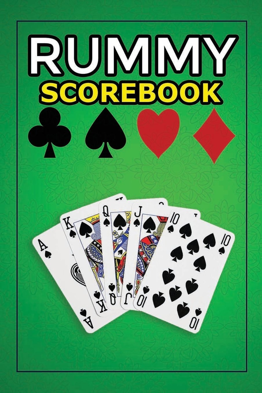 Rummy Score Book: 120 pages, Keep Track of Scoring Card Games